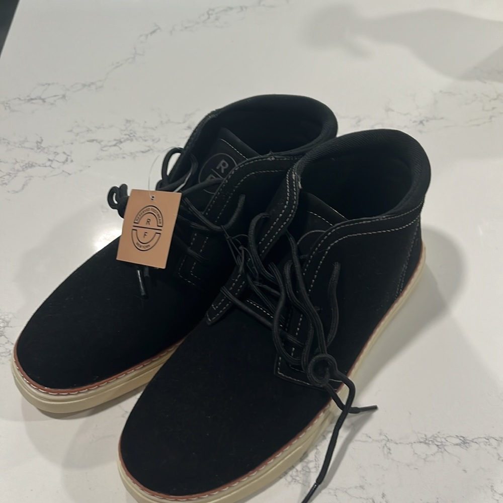Reserved Footwear Men's Petrus Chukka Boots Blue Size 8 - Picture 3 of 8